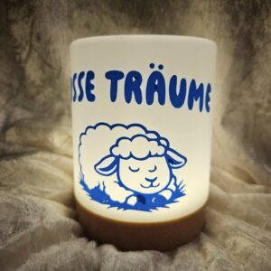 LED Nachtlicht mit Farbwechsel, Motiv blau