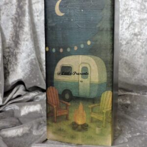 Lampe - Motiv Camping, eigenes Design