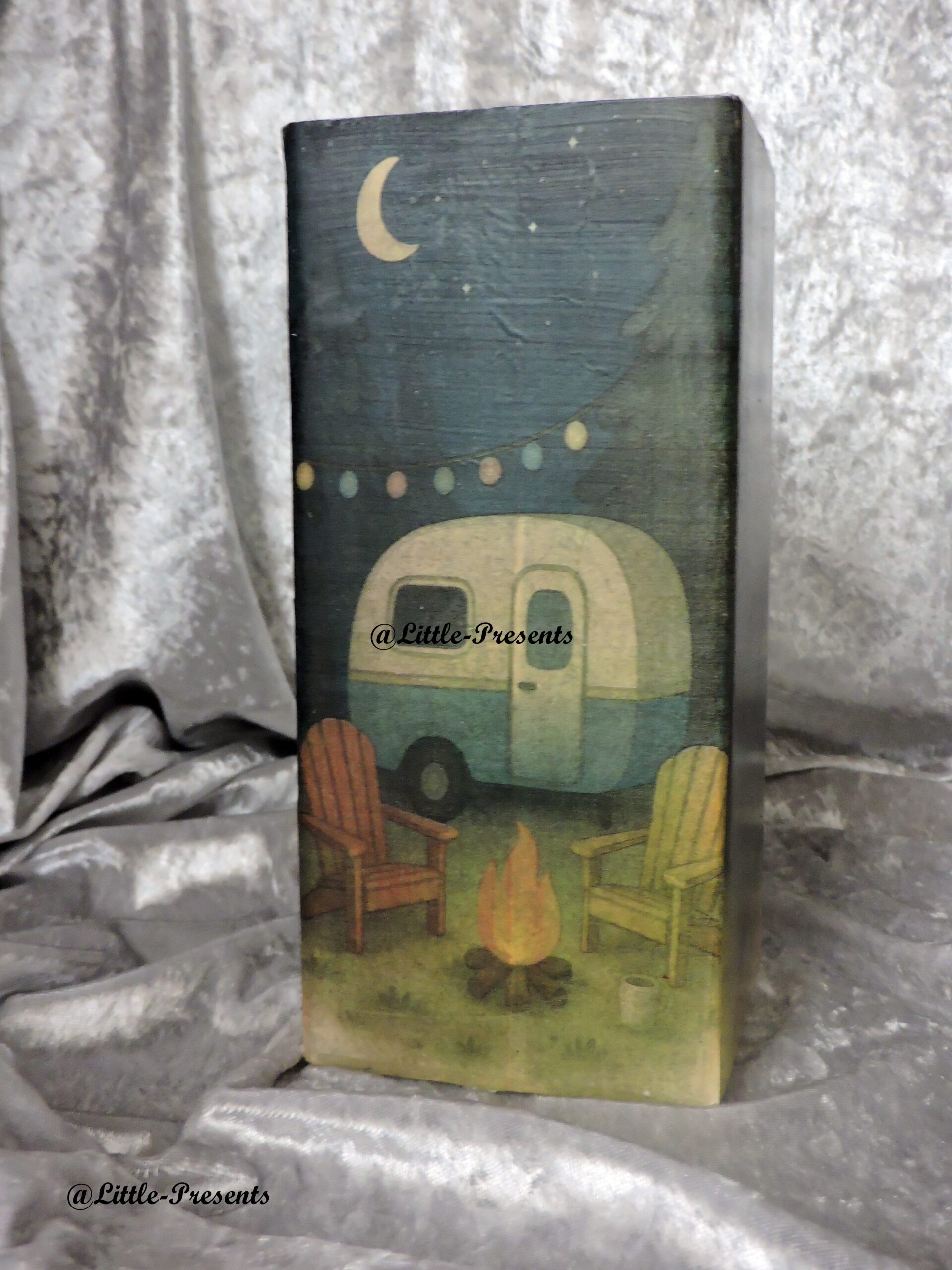 Lampe - Motiv Camping, eigenes Design