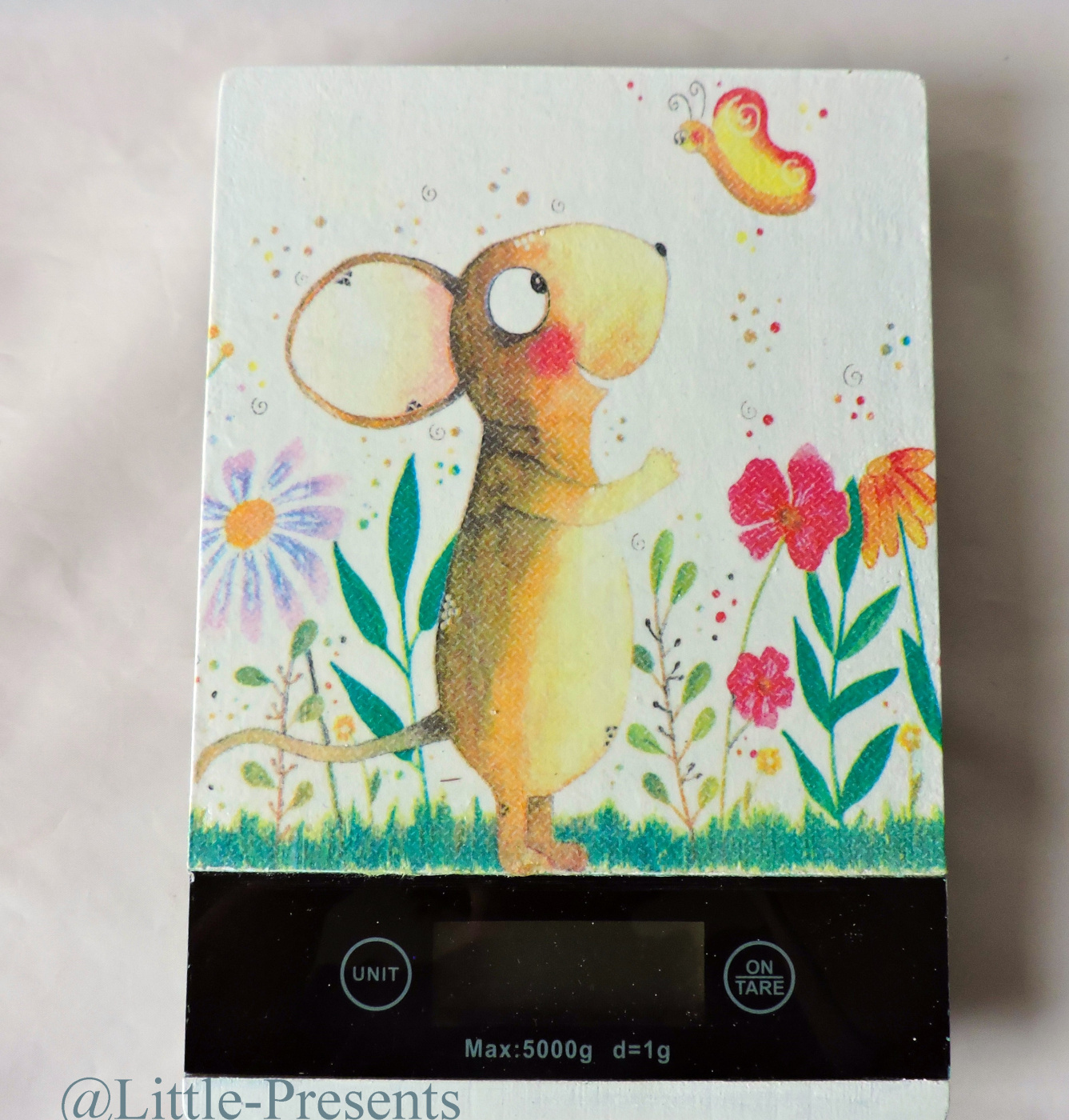 Digitale Küchenwaage – Maus-Motiv von Herzensbilder.at – Bild 2