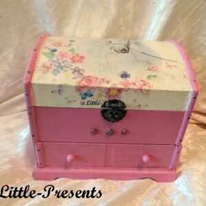 Rosa SchmucktruheMotiv - Pferd 🌸