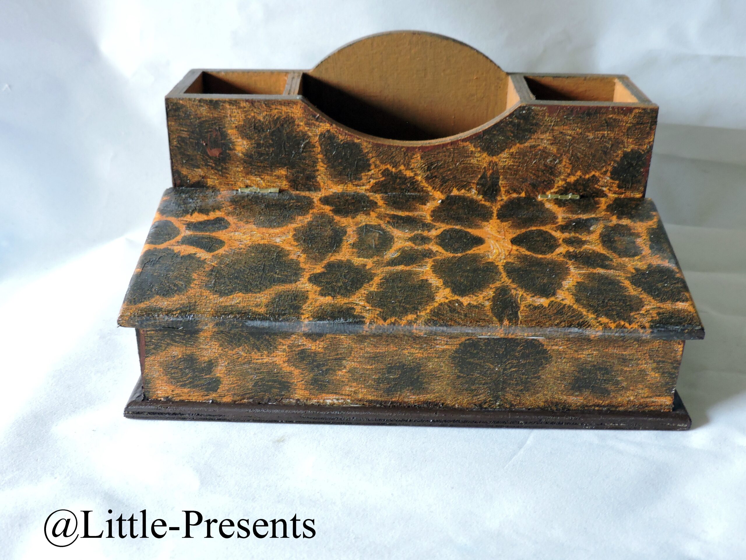 Stiftebox aus Holz 🌿safaristyle