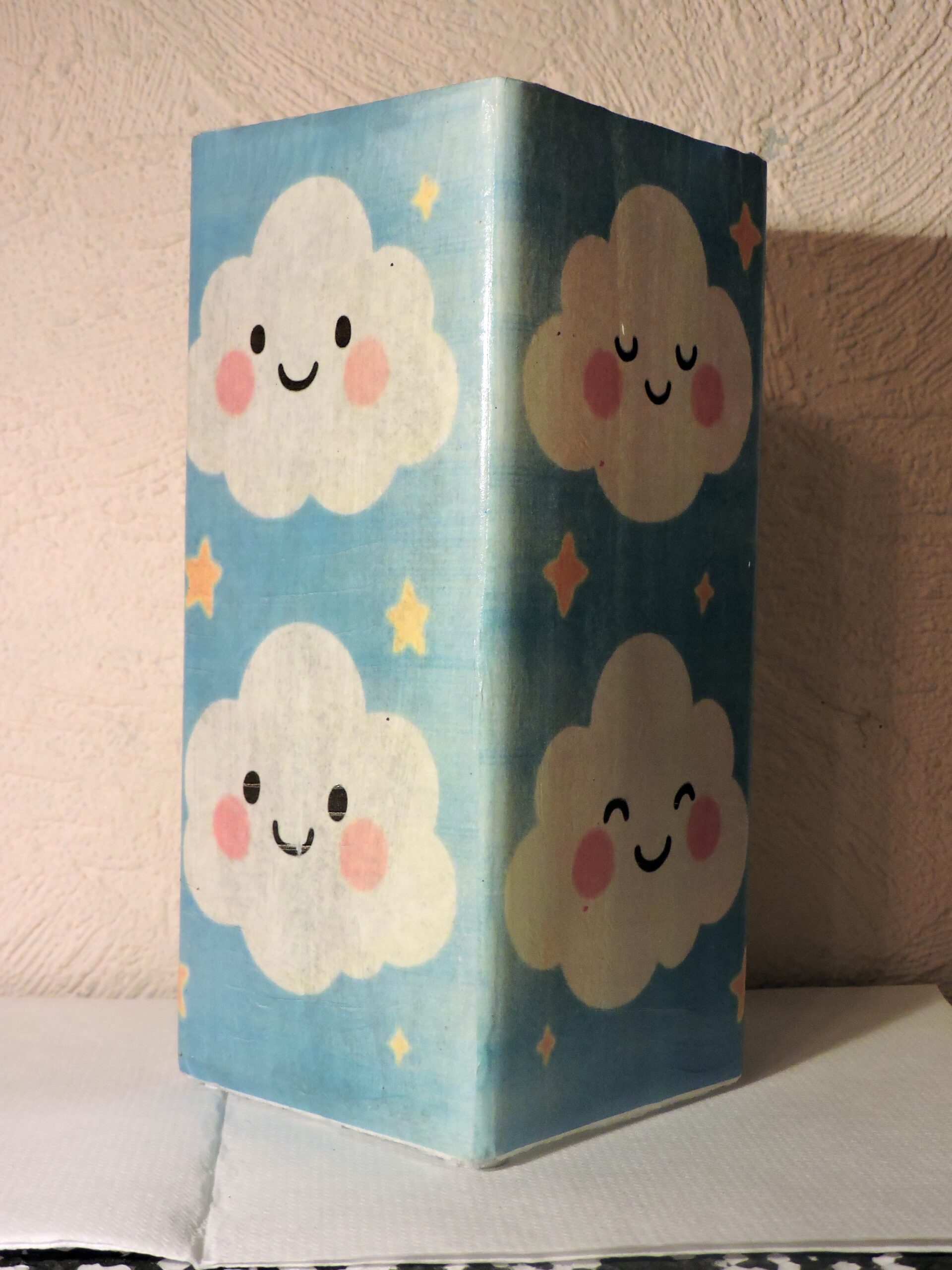 Kinderlampe - freundliche Wölkchen – Bild 2