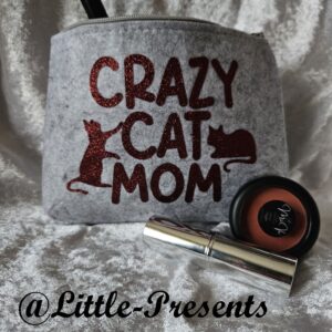Kosmetiktasche „Crazy Cat Mom“