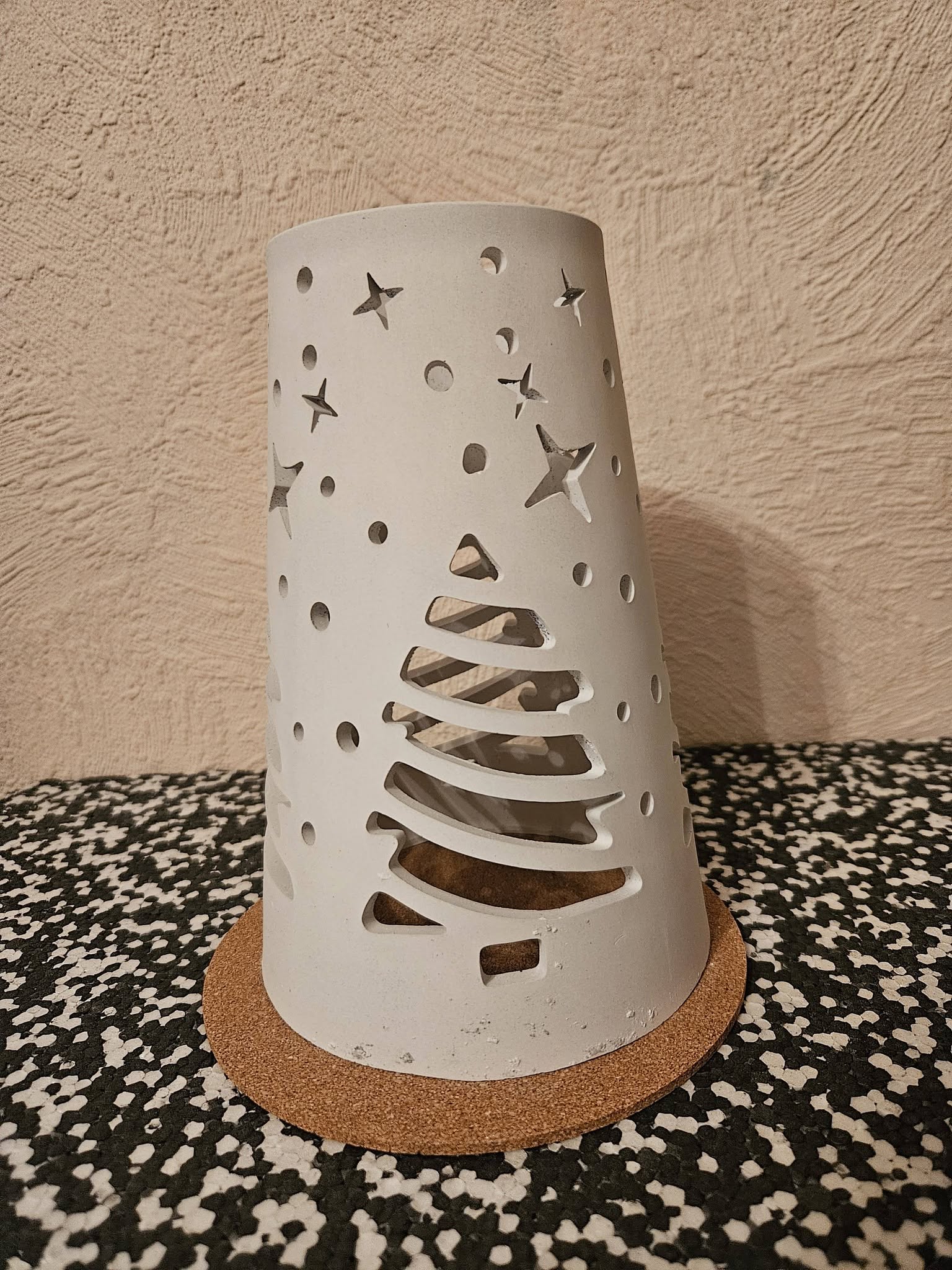 🎄 Weihnachts-Windlicht „Tannenbaum & Sterne“ – Bild 2
